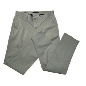 Krew Denim K Slim Pants Mens 34x30 Beige Tan Skate Chino Streetwear Y2K casual